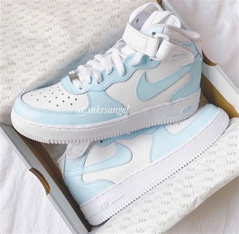 Light Blue Nike Air Shoes 